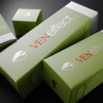 VenEffect skin care folding carton display packaging by Johnsbyrne