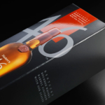 UV gloss packaging with embossing for Maker's Mark