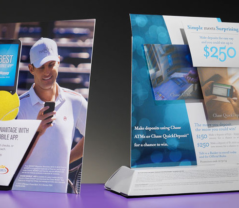 bank teller retail display packaging