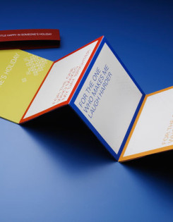 direct mail piece accordion