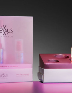 Nexus beauty product packaging