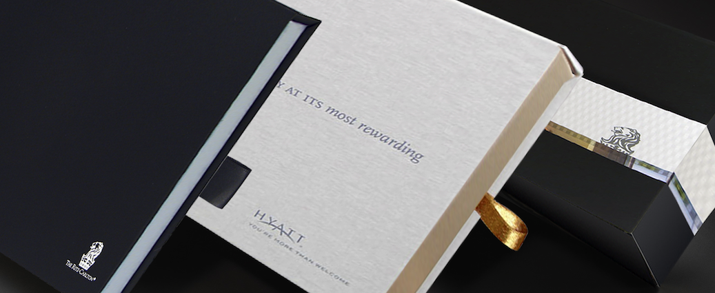 loyalty welcome kit printing for Hyatt