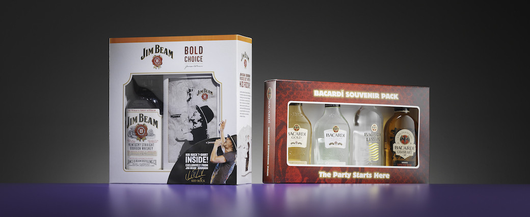 wines and spirit packaging