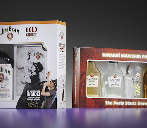 wines and spirit packaging