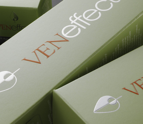 Unique beauty product packaging for VENEffect