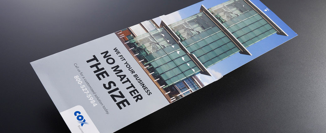 Cox brochure piece design