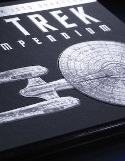 star trek embossed dvd print design