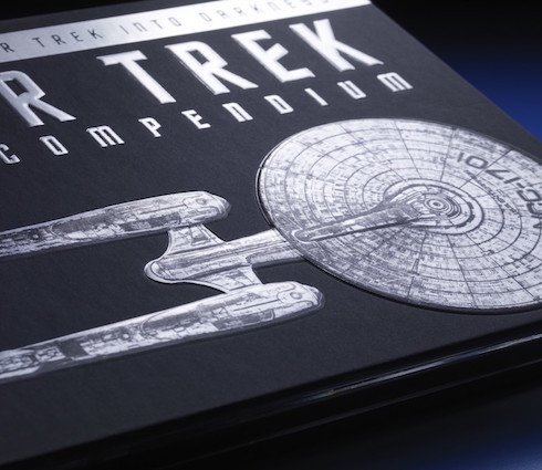 star trek embossed dvd print design