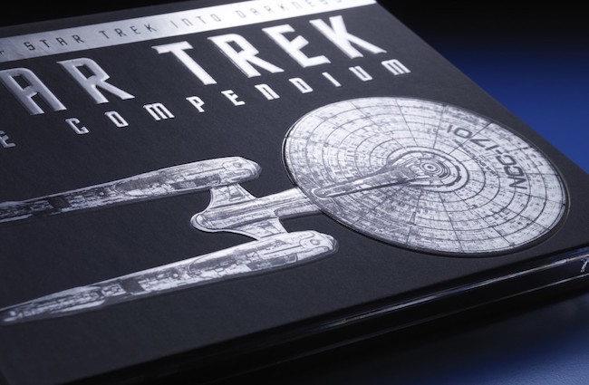 star trek embossed dvd print design