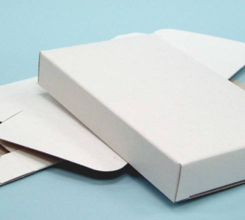 Plain White Lined Chipboard Boxes