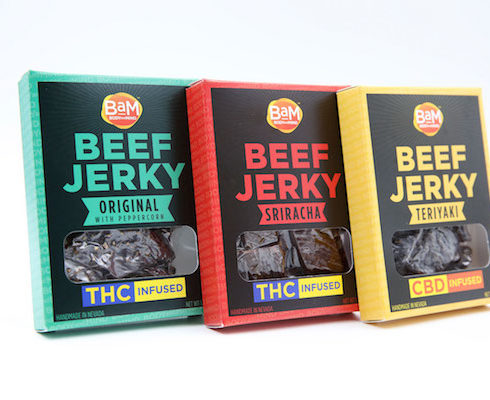 BaM_Jerky packaging for cannabis products