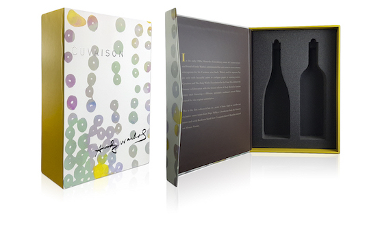 Cuvaison - Andy Warhol Winery Packaging.