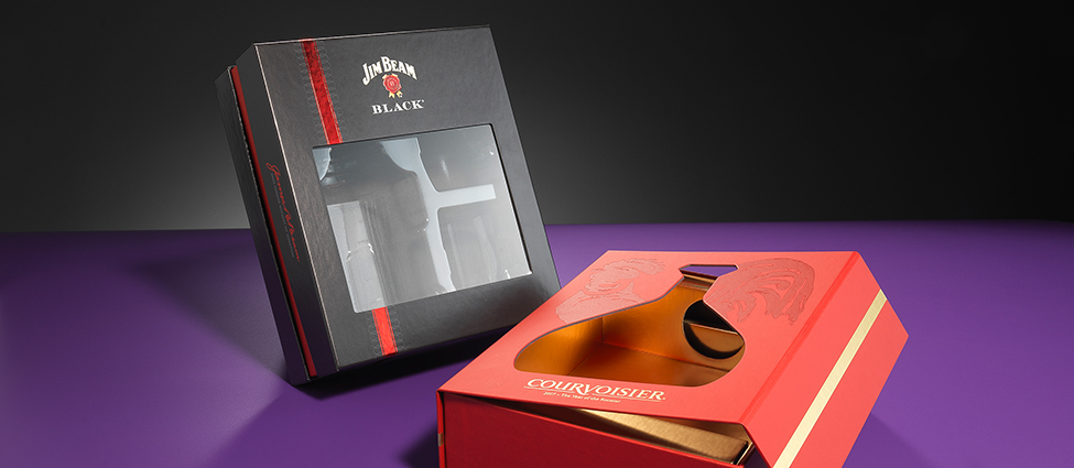 spirits premium set box packaging