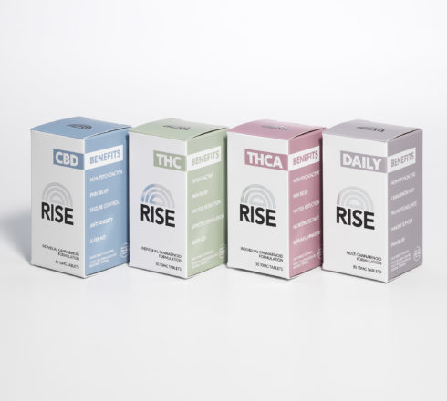 Cannabis Packaging Folding Carton Samples