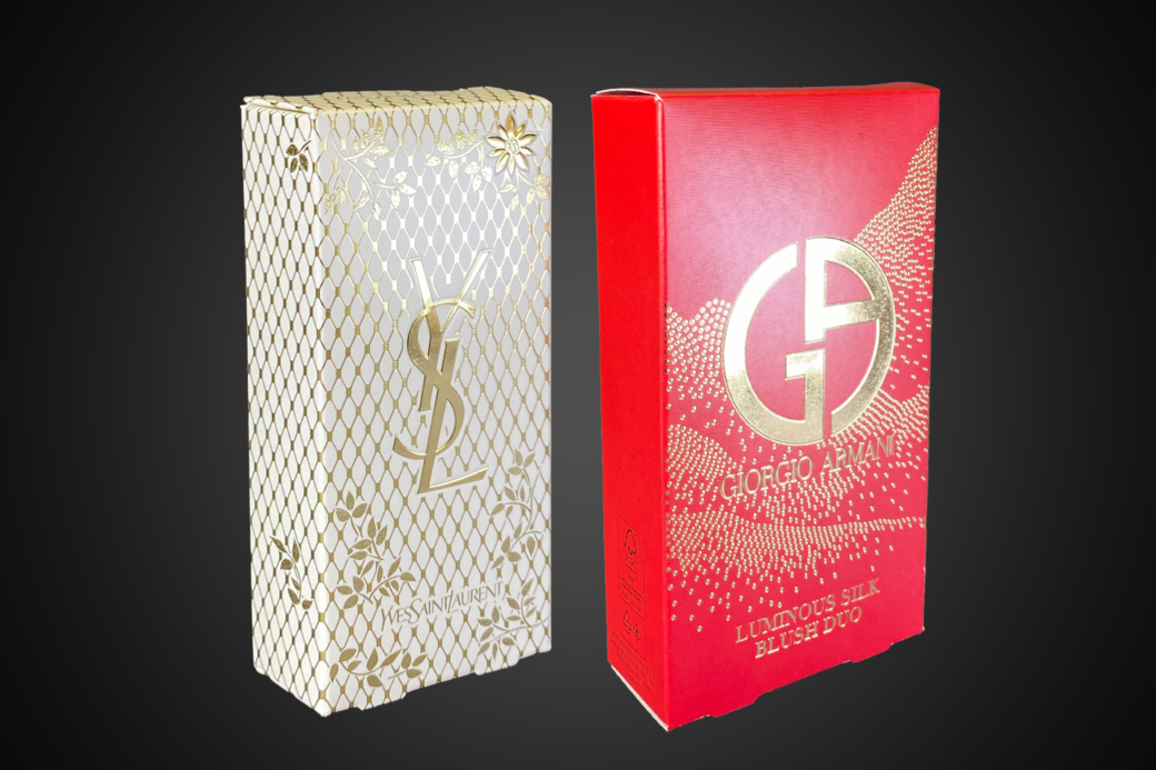 L'Oreal Holiday Packaging Featuring Microetching & Foil Effects ...